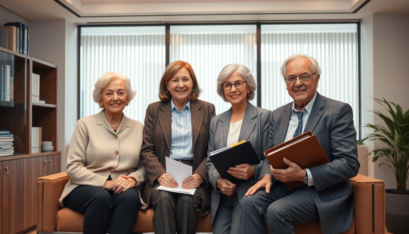 Business agreement signing